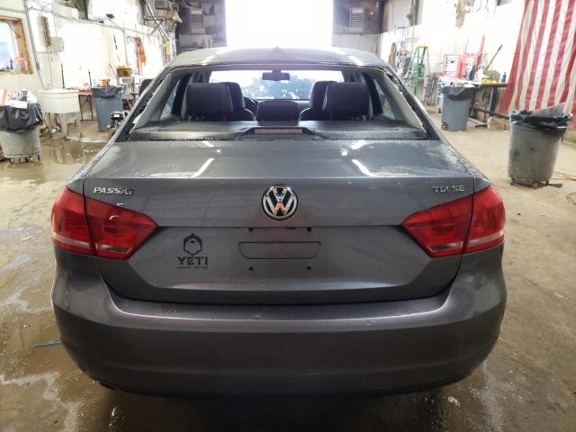 1VWBN7A37EC079178 - 2014 VOLKSWAGEN PASSAT SE GRAY photo 6