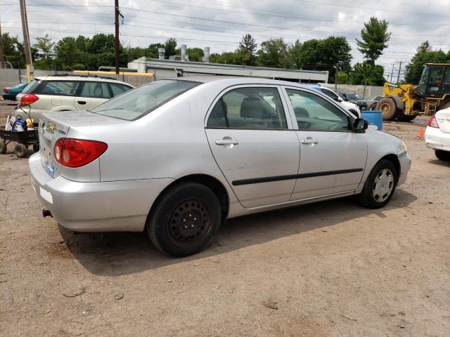 JTDBR32E870123760 - 2007 TOYOTA COROLLA CE SILVER photo 3