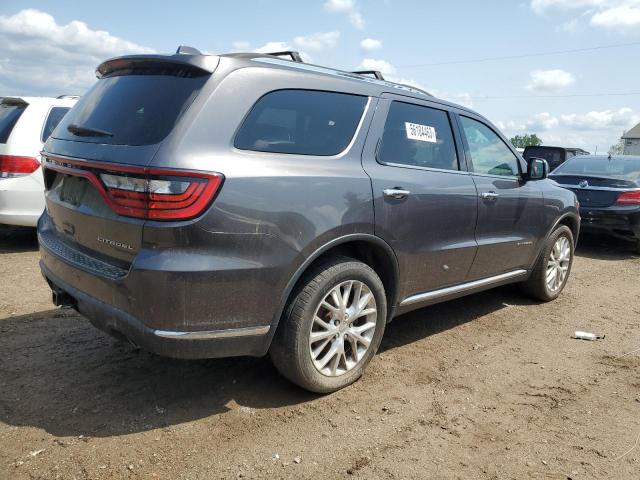 1C4RDJEG0EC303969 - 2014 DODGE DURANGO CITADEL GRAY photo 3