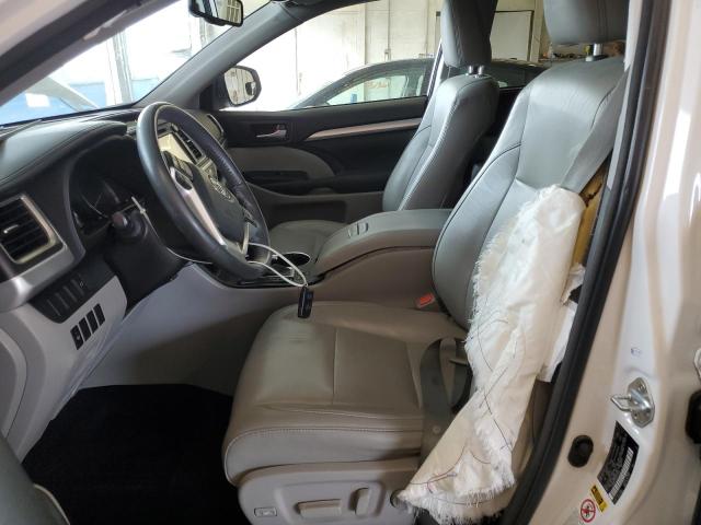 5TDKKRFH3FS111376 - 2015 TOYOTA HIGHLANDER XLE 白色 照片 7