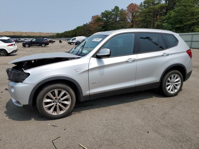 5UXWX9C59E0D36112 - 2014 BMW X3 XDRIVE28I SILVER photo 1