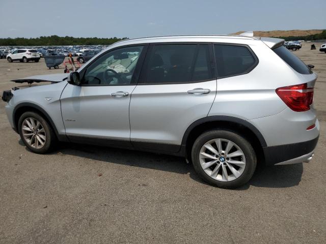 5UXWX9C59E0D36112 - 2014 BMW X3 XDRIVE28I SILVER photo 2