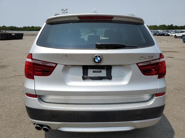 5UXWX9C59E0D36112 - 2014 BMW X3 XDRIVE28I SILVER photo 6