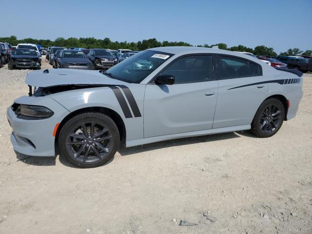 2C3CDXMGXMH613542 - 2021 DODGE CHARGER GT GRAY photo 1