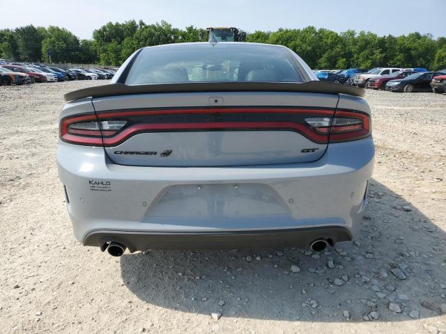 2C3CDXMGXMH613542 - 2021 DODGE CHARGER GT GRAY photo 6