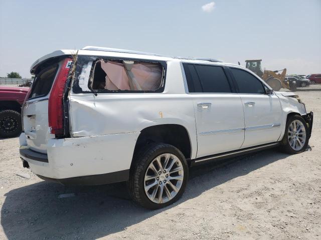 1GYS4JKJ8JR264504 - 2018 CADILLAC ESCALADE ESV PREMIUM LUXURY WHITE photo 3