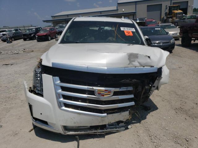 1GYS4JKJ8JR264504 - 2018 CADILLAC ESCALADE ESV PREMIUM LUXURY WHITE photo 5