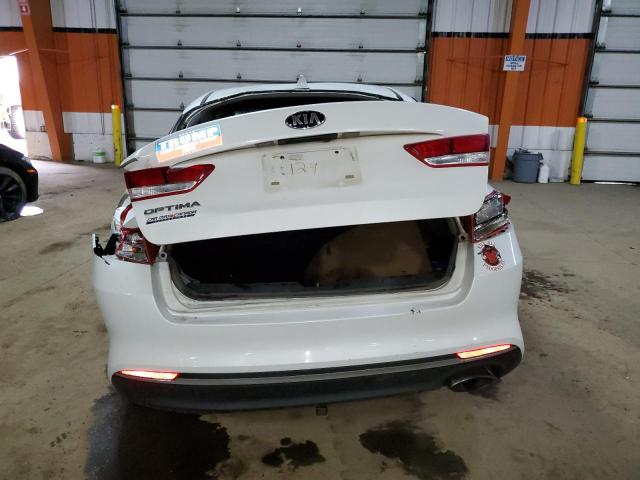 5XXGT4L3XJG243463 - 2018 KIA OPTIMA LX WHITE photo 6