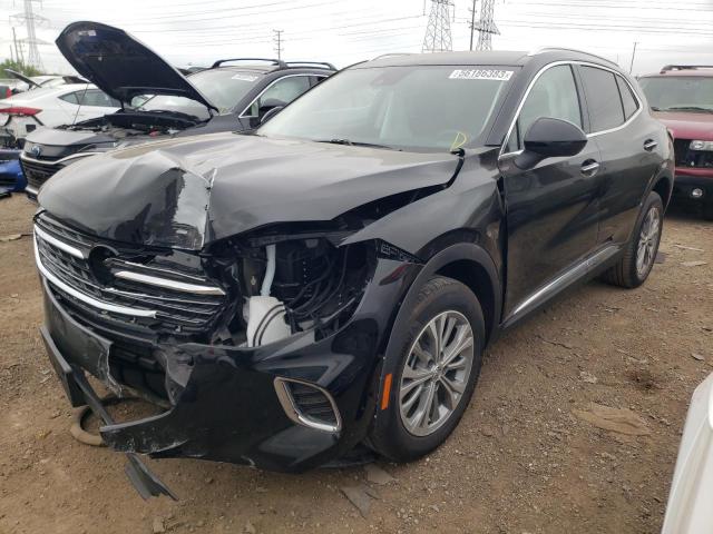 LRBAZLR44ND108962 - 2022 BUICK ENVISION PREFERRED BLACK photo 1