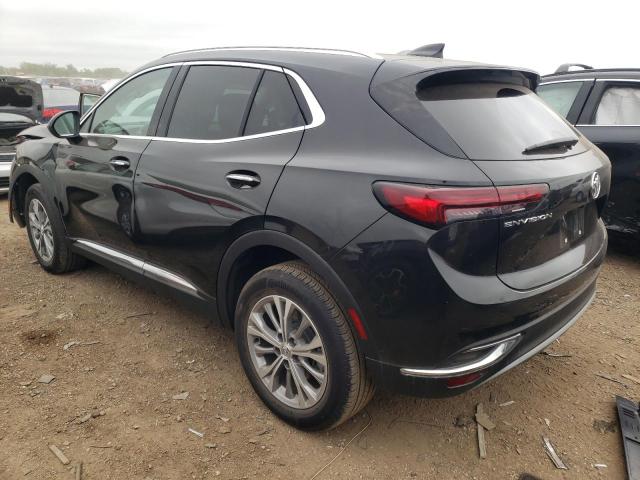 LRBAZLR44ND108962 - 2022 BUICK ENVISION PREFERRED BLACK photo 2