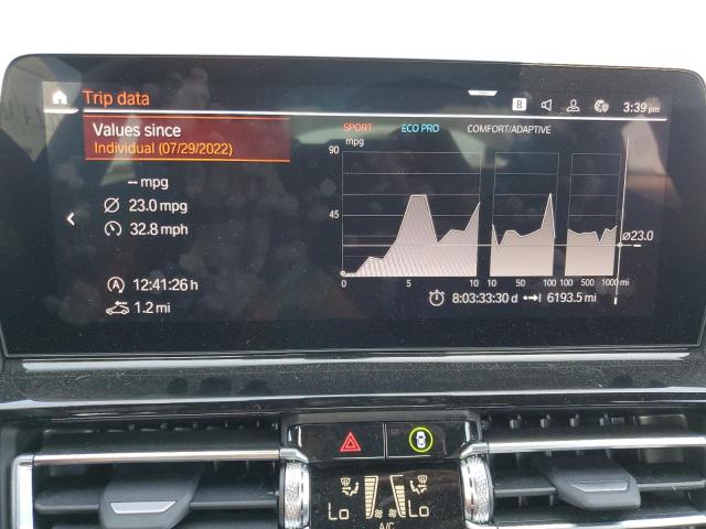 WBAAE2C07PCK95732 - 2023 BMW 840I GREEN photo 9