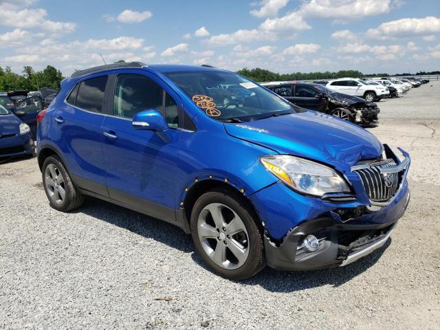 KL4CJBSB5EB781477 - 2014 BUICK ENCORE CONVENIENCE 蓝色 照片 4