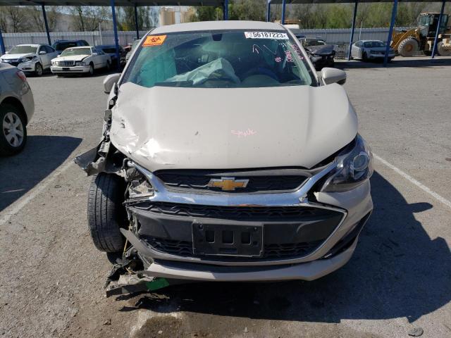 KL8CD6SA9MC747460 - 2021 CHEVROLET SPARK 1LT CREAM photo 5