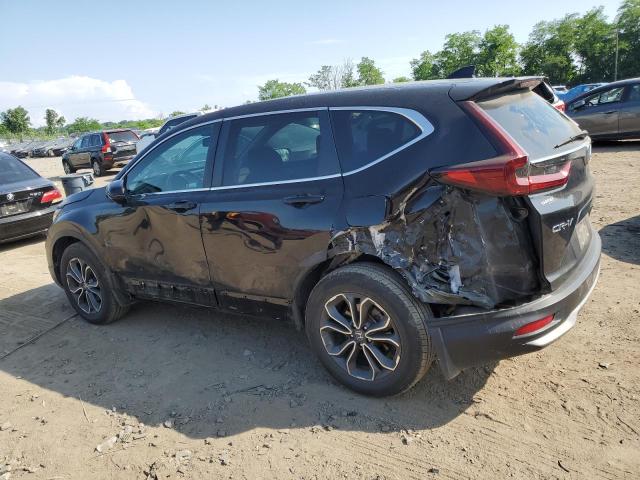 5J6RW2H87MA002933 - 2021 HONDA CR-V EXL BLACK photo 2