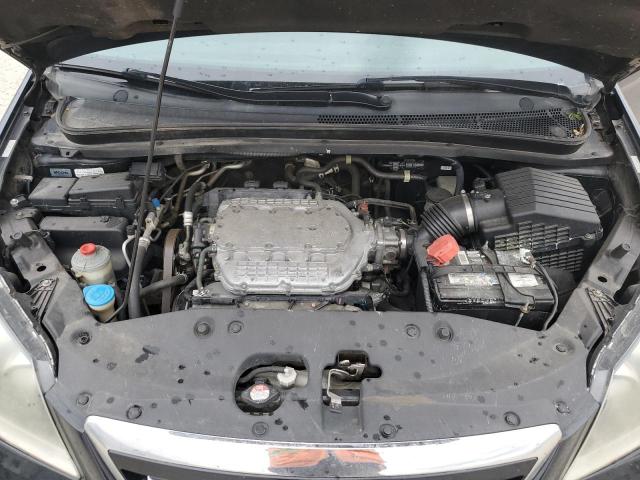 5FNRL38747B508209 - 2007 HONDA ODYSSEY EXL BLACK photo 12