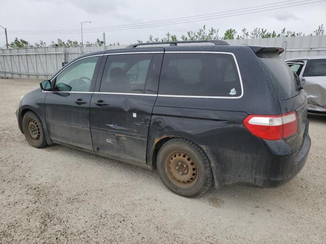5FNRL38747B508209 - 2007 HONDA ODYSSEY EXL BLACK photo 2