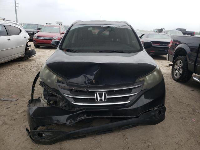 5J6RM3H74DL008390 - 2013 HONDA CR-V EXL BLACK photo 5