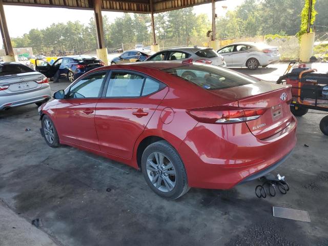 5NPD84LF7JH364681 - 2018 HYUNDAI ELANTRA SEL RED photo 2