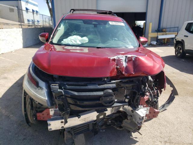 5N1DR3BA7NC203337 - 2022 NISSAN PATHFINDER SV RED photo 5