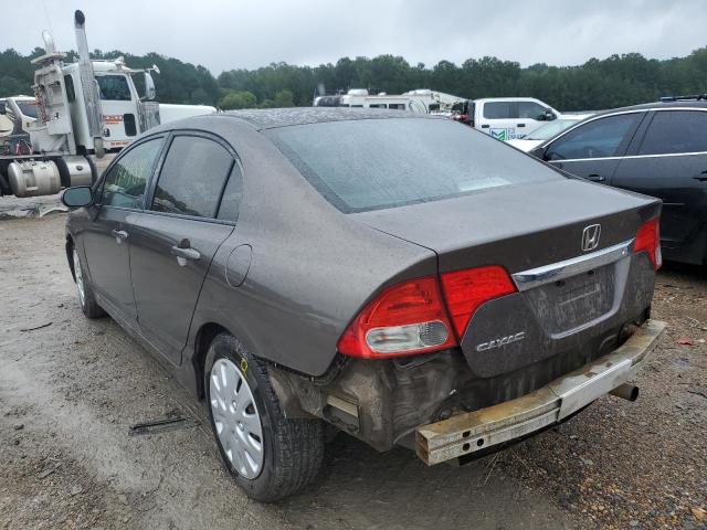 2HGFA16539H537990 - 2009 HONDA CIVIC LX BROWN photo 3