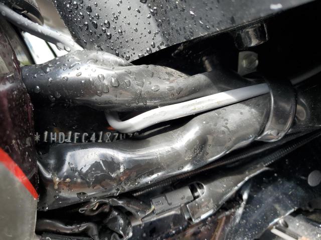 1HD1FC4187Y722625 - 2007 HARLEY-DAVIDSON FLHTCUI იასამნისფერი ფოტო 10