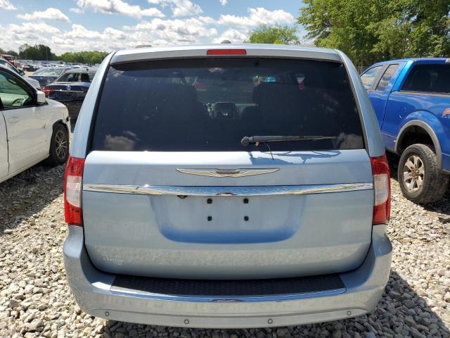 2C4RC1CG1DR535511 - 2013 CHRYSLER TOWN & COU TOURING L BLUE photo 6