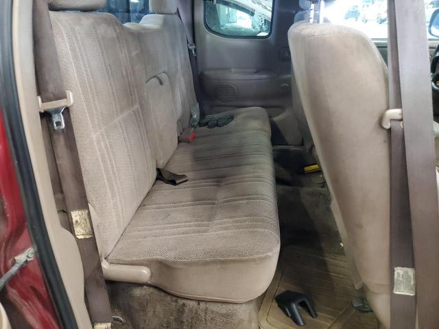 5TBBT4418YS021710 - 2000 TOYOTA TUNDRA ACCESS CAB ბურგუნდია ფოტო 10