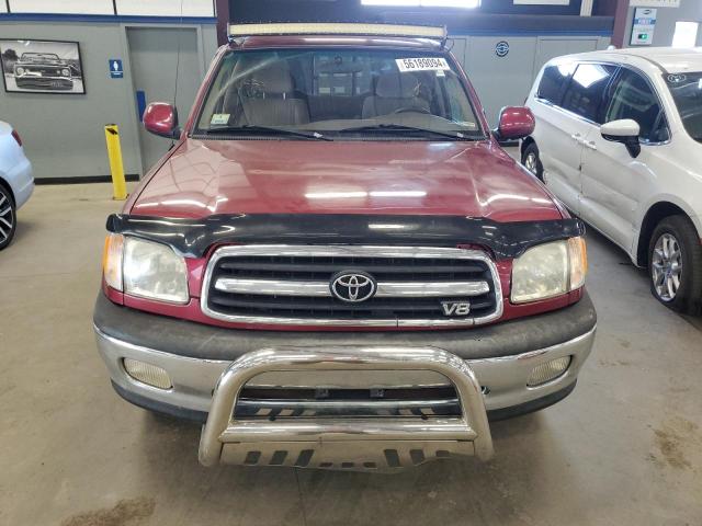 5TBBT4418YS021710 - 2000 TOYOTA TUNDRA ACCESS CAB ბურგუნდია ფოტო 5
