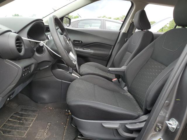 3N1CP5BV4ML566107 - 2021 NISSAN KICKS S GRAY photo 7