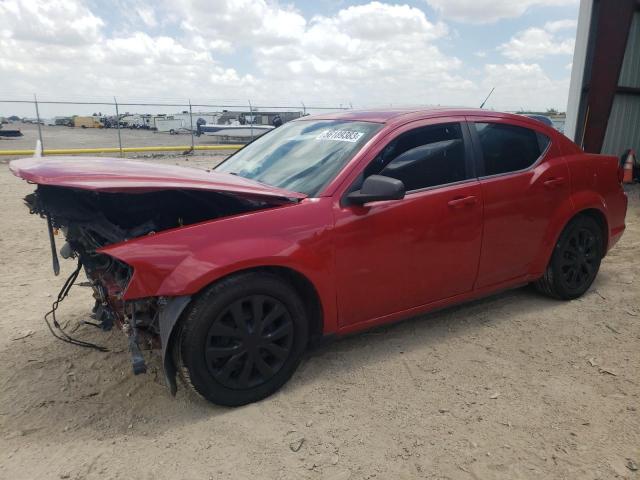 1B3BD4FB7BN508695 - 2011 DODGE AVENGER EXPRESS RED photo 1