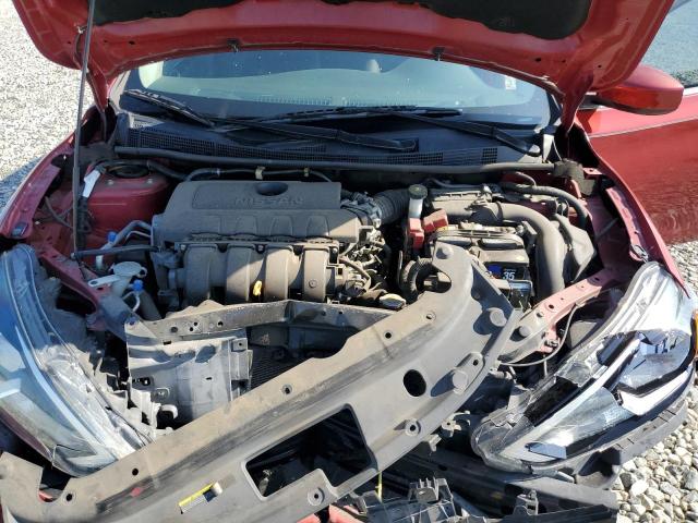 3N1AB7AP7GL660619 - 2016 NISSAN SENTRA S RED photo 11