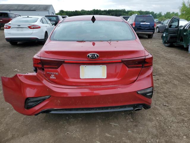 3KPF24ADXKE113817 - 2019 KIA FORTE FE RED photo 6