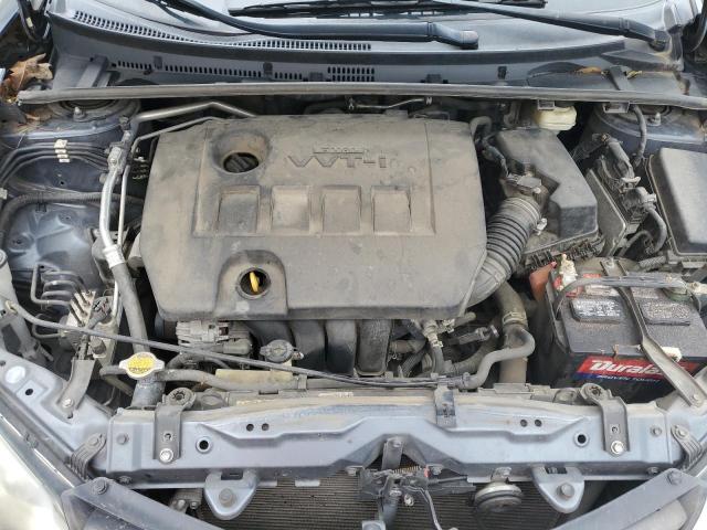 2T1BURHE9FC457339 - 2015 TOYOTA COROLLA L GRAY photo 11