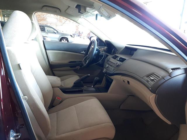 1HGCP26449A023353 - 2009 HONDA ACCORD LXP BURGUNDY photo 5