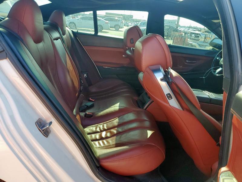 WBA6A0C51ED317118 - 2014 BMW 640 I GRAN COUPE WHITE photo 10