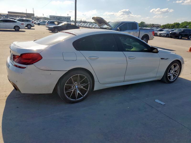 WBA6A0C51ED317118 - 2014 BMW 640 I GRAN COUPE WHITE photo 3