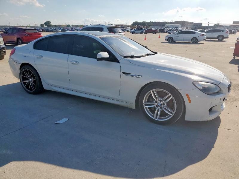 WBA6A0C51ED317118 - 2014 BMW 640 I GRAN COUPE WHITE photo 4
