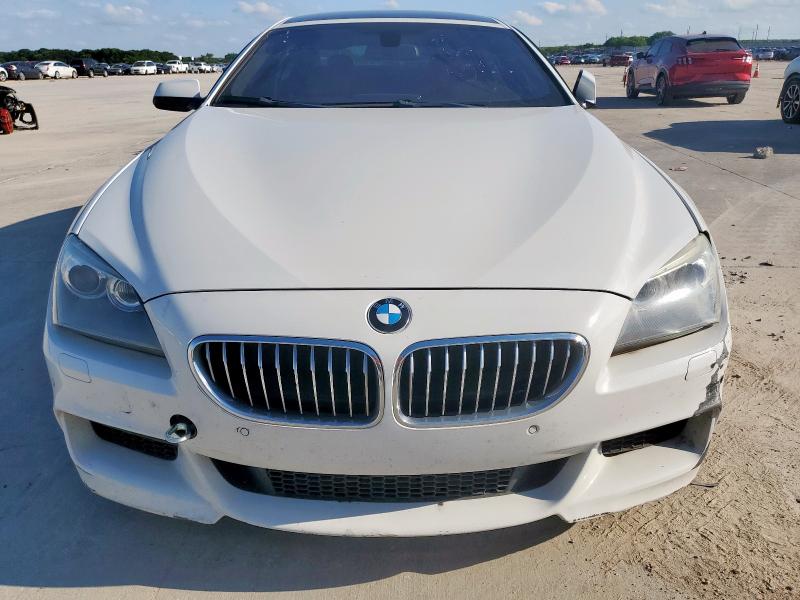 WBA6A0C51ED317118 - 2014 BMW 640 I GRAN COUPE WHITE photo 5