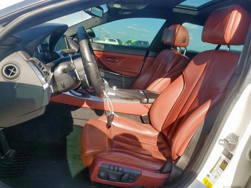 WBA6A0C51ED317118 - 2014 BMW 640 I GRAN COUPE WHITE photo 7