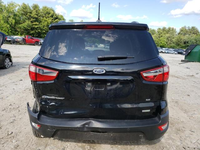 MAJ3S2GE7KC266322 - 2019 FORD ECOSPORT SE BLACK photo 6