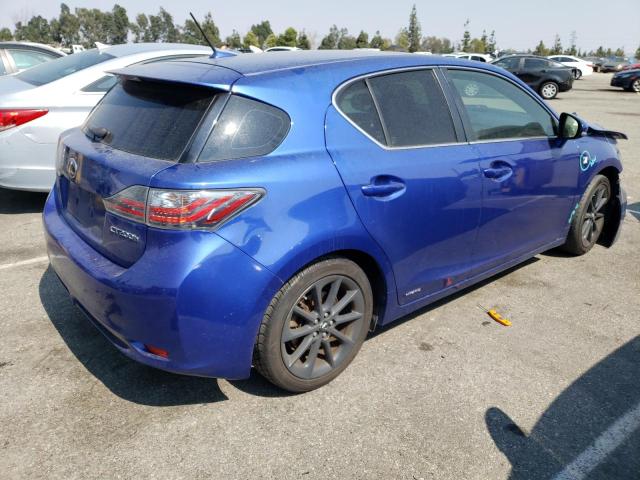 JTHKD5BH4C2048234 - 2012 LEXUS CT 200 BLUE photo 3