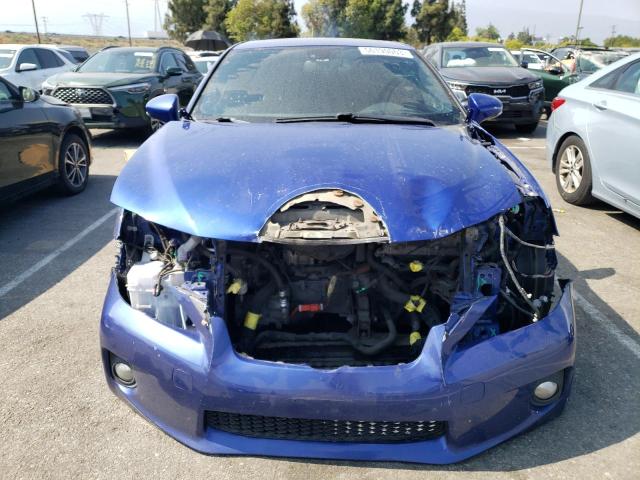 JTHKD5BH4C2048234 - 2012 LEXUS CT 200 BLUE photo 5