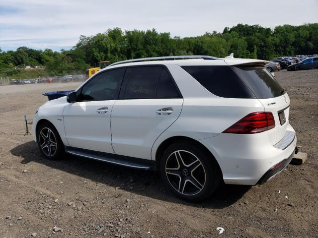 4JGDA6EB5HA979379 - 2017 MERCEDES-BENZ GLE 43 AMG WHITE photo 2