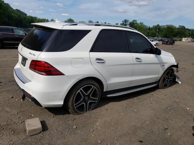 4JGDA6EB5HA979379 - 2017 MERCEDES-BENZ GLE 43 AMG WHITE photo 3