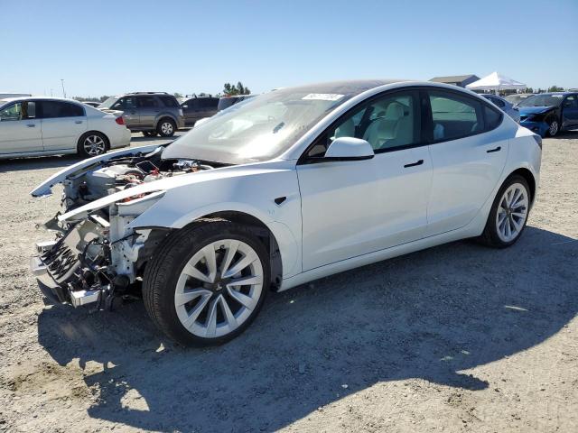 5YJ3E1EA9PF502779 - 2023 TESLA MODEL 3 WHITE photo 1