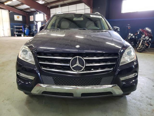 4JGDA5HBXCA015505 - 2012 MERCEDES-BENZ ML 350 4MATIC BLUE photo 5