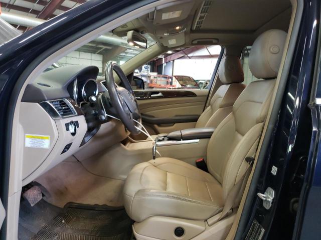 4JGDA5HBXCA015505 - 2012 MERCEDES-BENZ ML 350 4MATIC BLUE photo 7