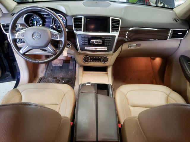 4JGDA5HBXCA015505 - 2012 MERCEDES-BENZ ML 350 4MATIC BLUE photo 8