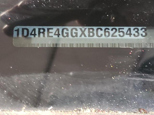 1D4RE4GGXBC625433 - 2011 DODGE DURANGO CREW BLACK photo 14