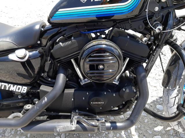 1HD1LP312KC424594 - 2019 HARLEY-DAVIDSON XL1200 NS BLACK photo 7